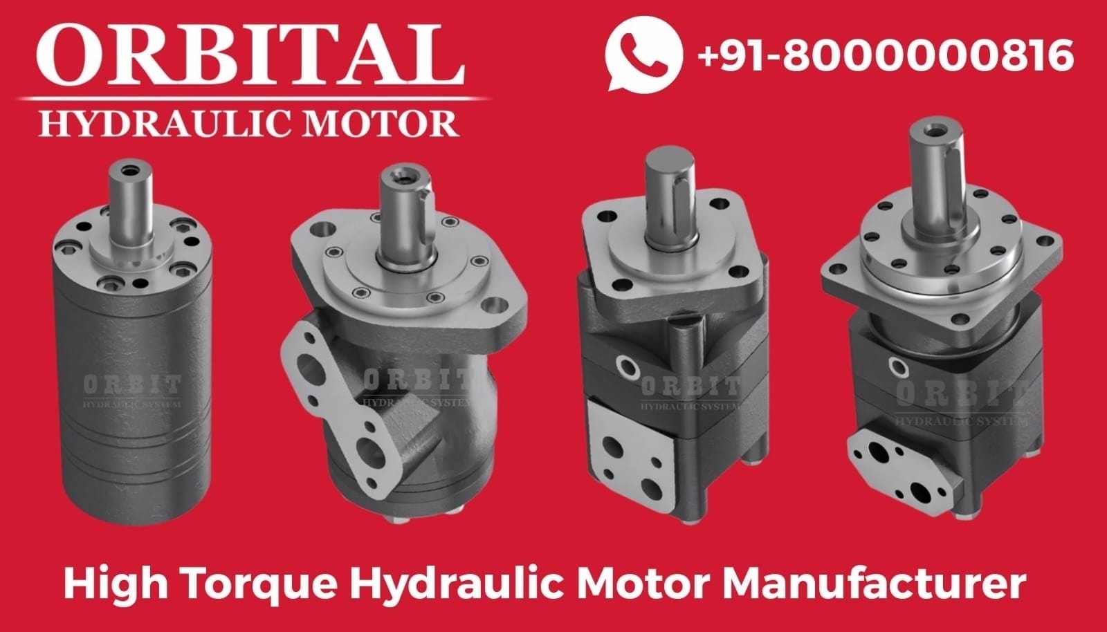 Danfoss Hydraulic Motor - Orbit Hydraulic Motor India